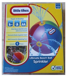 little tikes ultimate beach ball sprinkler