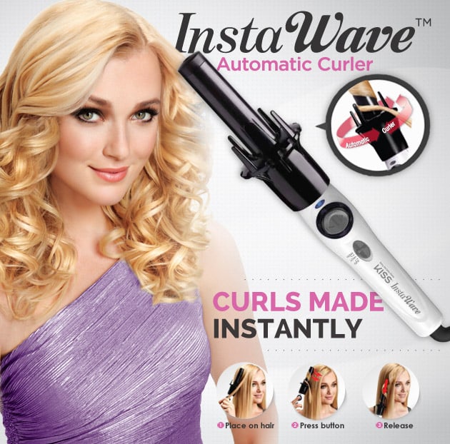 Instantly Achieve Beautiful Curls With The Kiss Instawave Natural Mama 5911